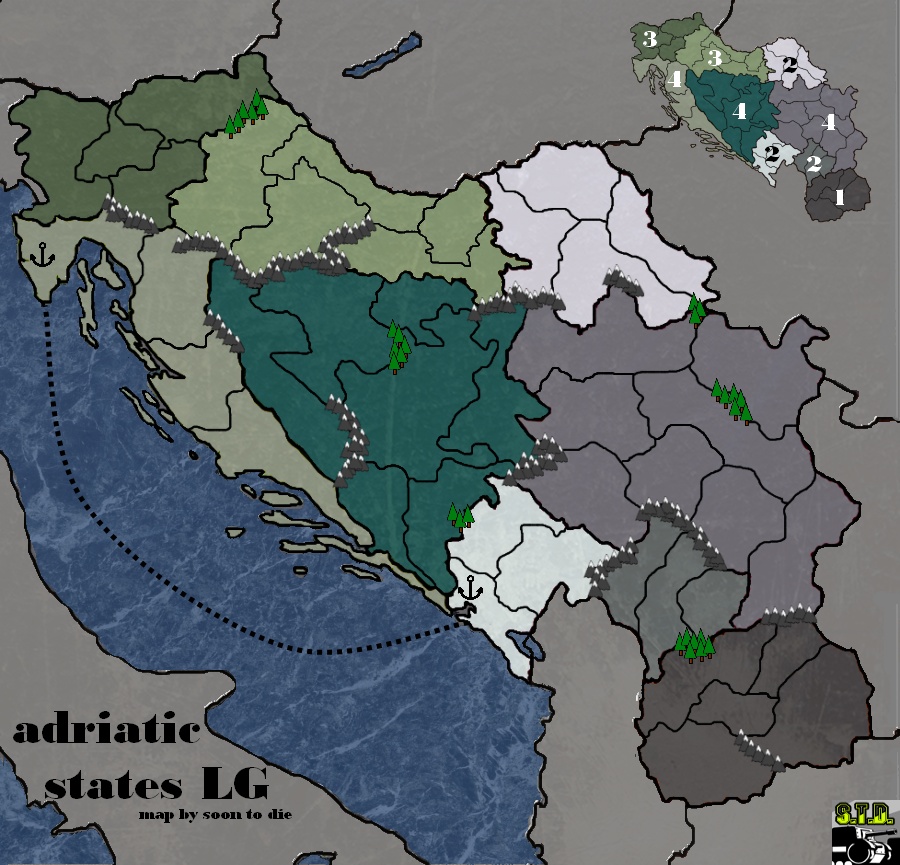 the map